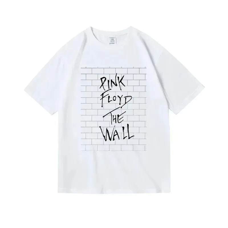 Pink Floyd The Dark Side of the Moon Albumcover Vintage T-Shirt, Unisex 100% Baumwolle Hip-Hop-Stil Damen T-Shirts – Detail 16