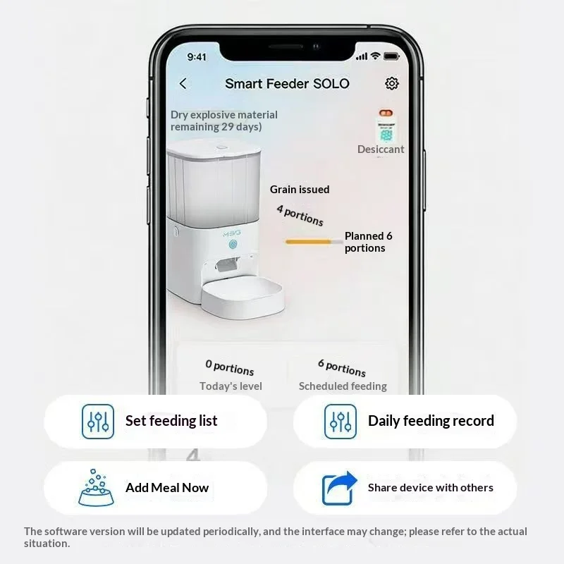 Comedero automático programable WiFi para perros y gatos inteligentes - imagen 3