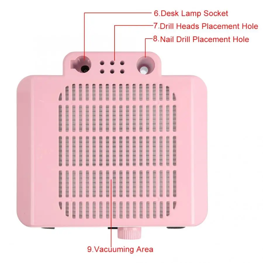 36W 3 in 1 Multi-Function Nail Drill With Vacuum System Electric Nail File Polishing Cleaner Professional Nail Tools Supply