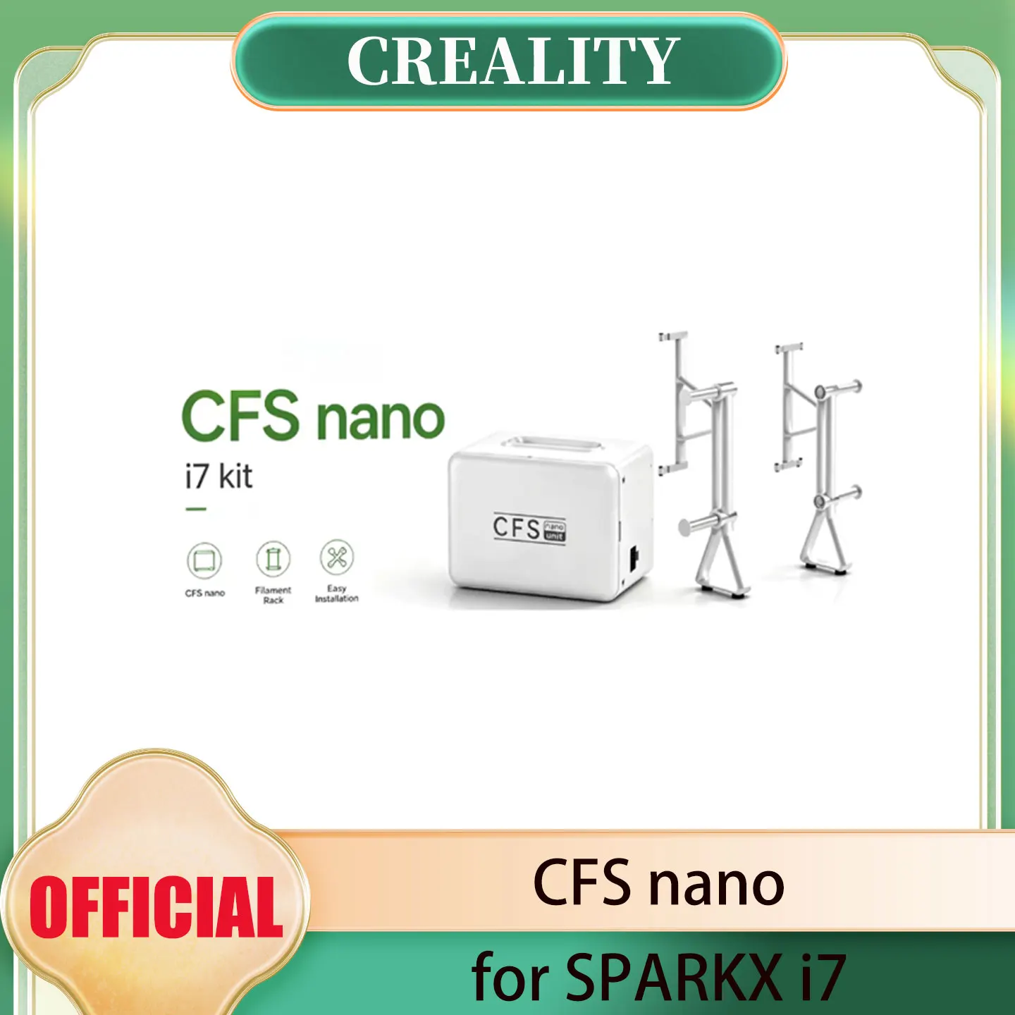 Creality CFS Nano Multi-Color Printing Automatic Feeding and Unloading Printing Suitable for I7
