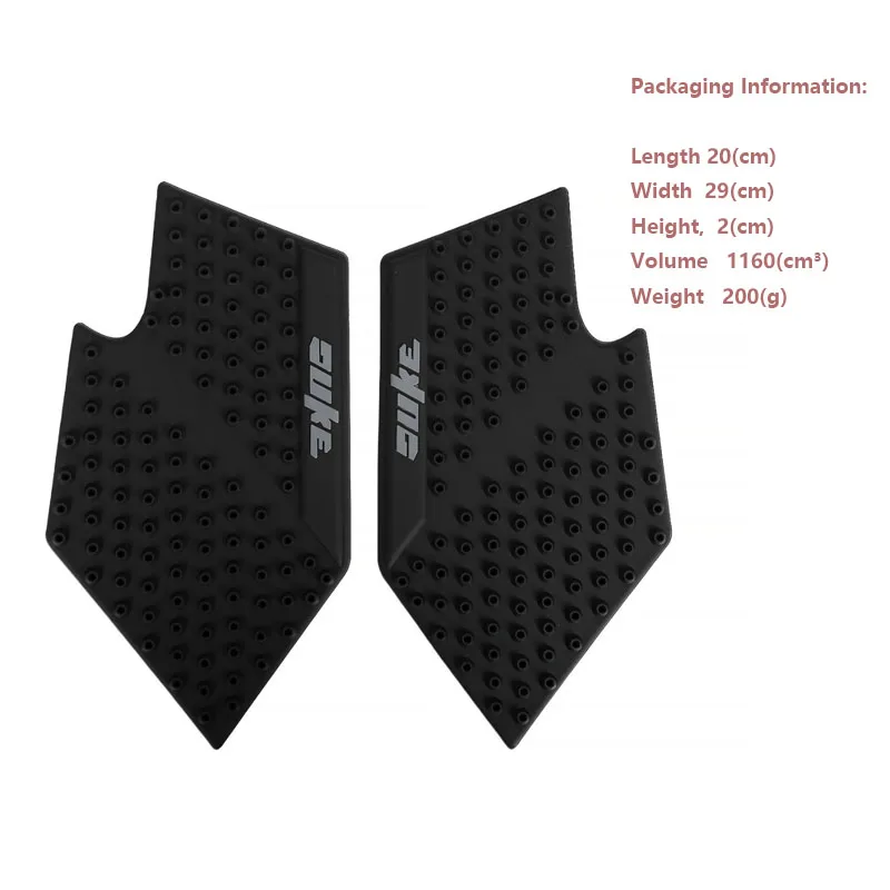 متوافق مع: KTM DUKE 125 / 200 / 390 - ملصق جانبي للخزان / ملصق جانبي عازل للحرارة / ملصق مضاد للانزلاق #6