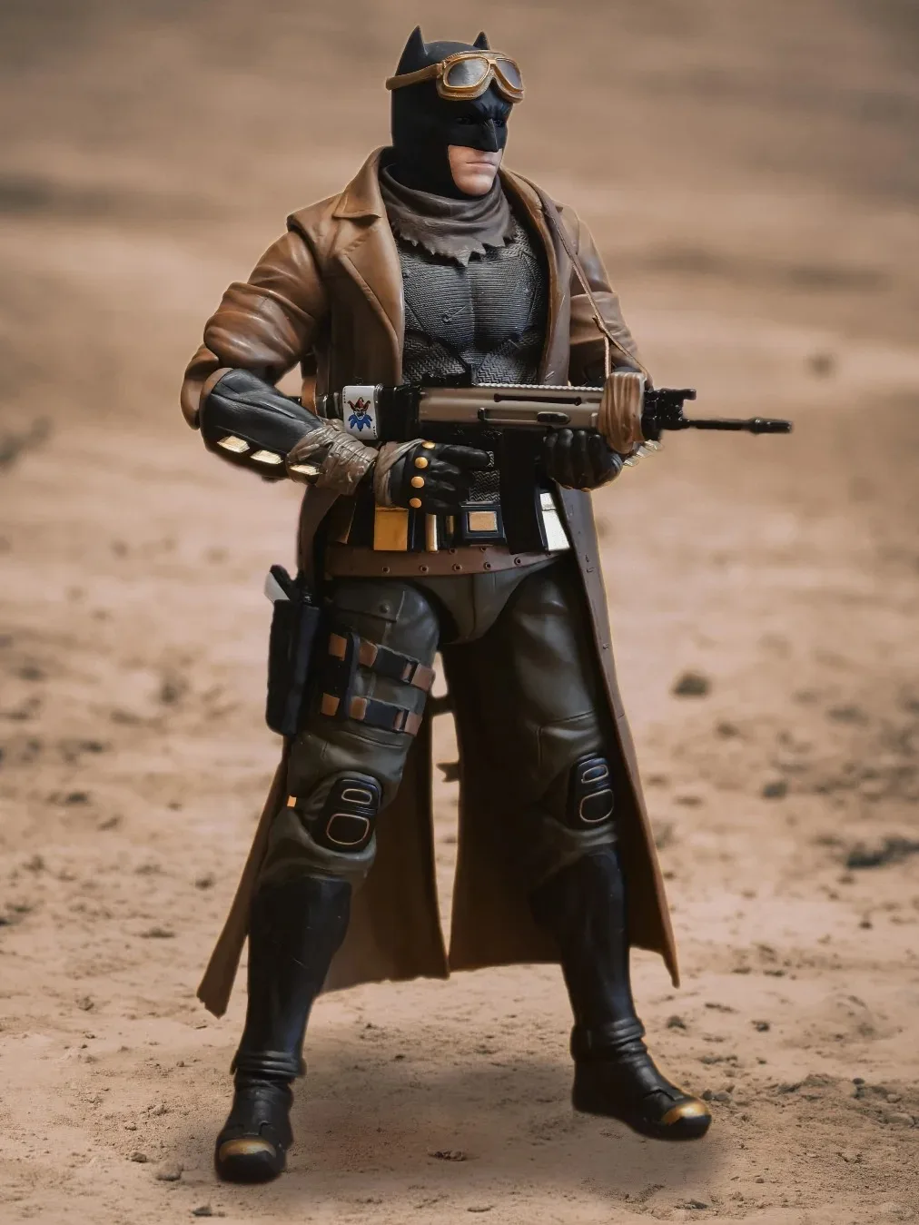 Knightmare Batman 1/9 Scale 19cm Action Figure Collectible Movable Toy With Multi-Accessories Custom Handmade Ornament