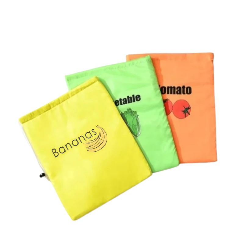 Bolsa de Almacenamiento para Frutas y Verduras, Conserva la Frescura y es Antiolor, Bolsas para Conservar la Frescura de Plátanos y Lechugas en el Refrigerador de la Cocina