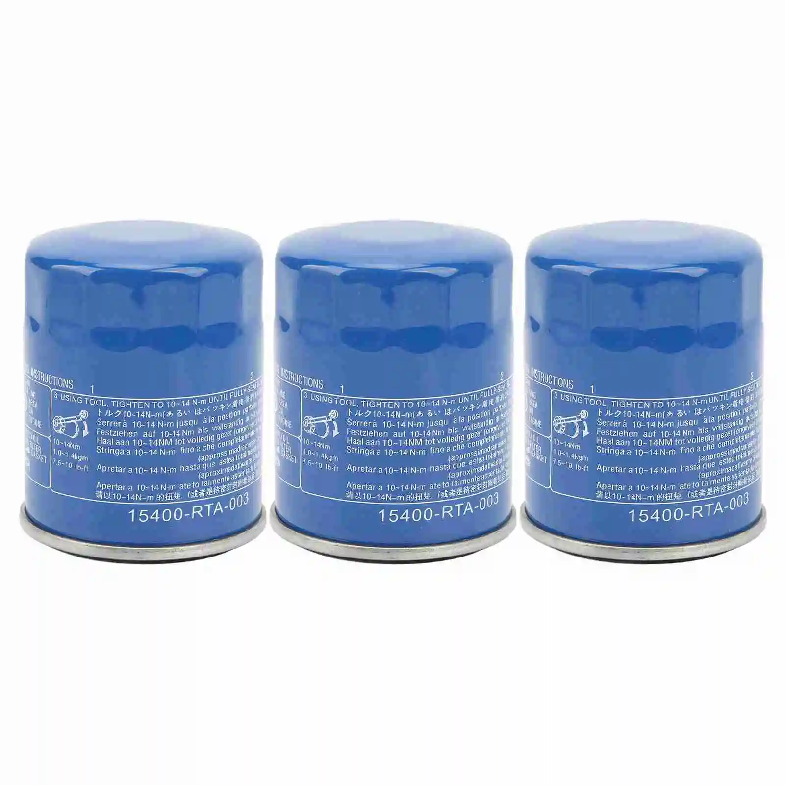 6-Pack Oil Filter – Fits Honda Accord, CR-V, Civic, Odyssey – Replaces 15400-PLM-A02