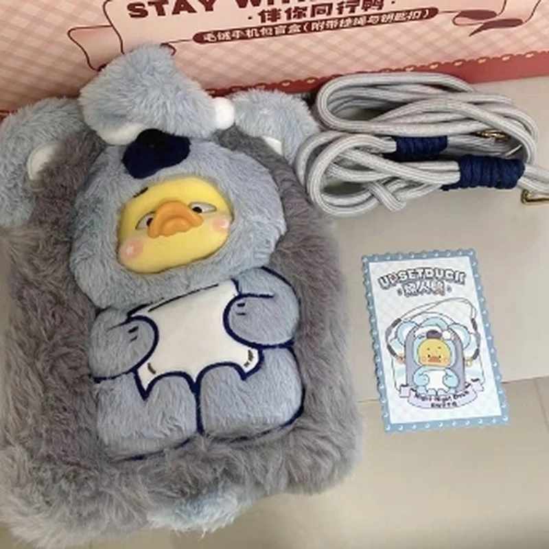 

Подлинная серия Upsetduck Stay With You Duck, слепая коробка, сумка для мобильного телефона, плюшевая подвеска, загадочная коробка, милая подарочная сумка для девочек