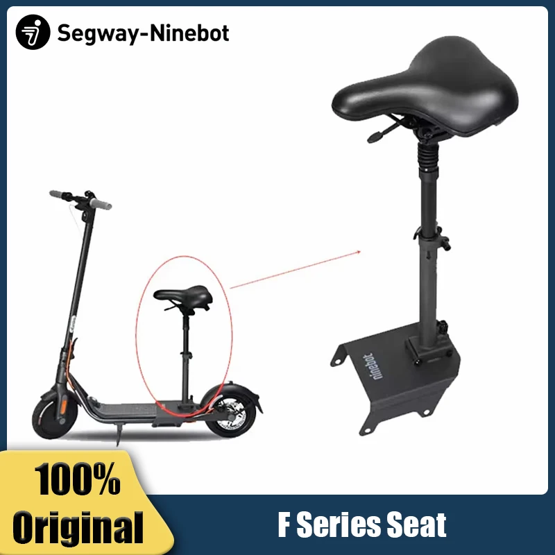 Original Adjustable Seat For Ninebot by Segway F40 F Series Electric Scooter Height ShockAbsorb Saddle Foldable Seat