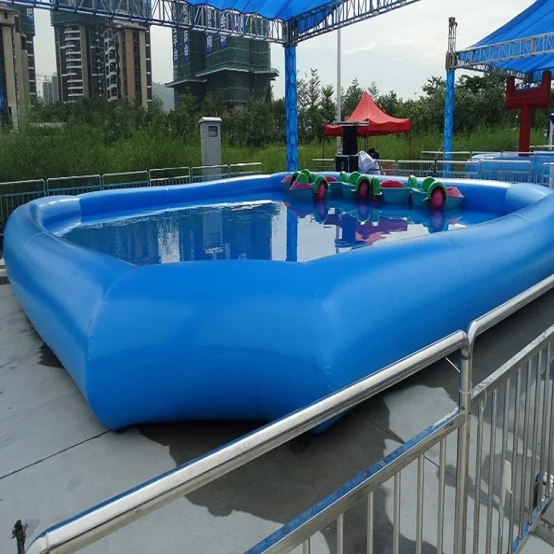 Huge Commercial Inflatable Swimming Pool For Interactive Party