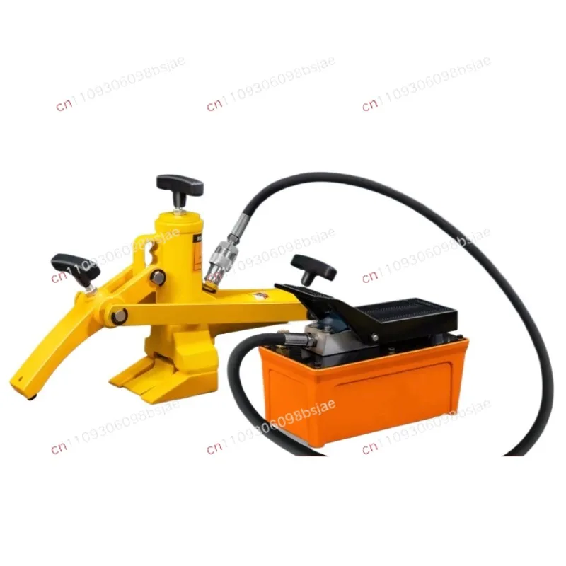 Pneumatic tire press Forklift tire press tire scraper Forklift scraper loader removal tool