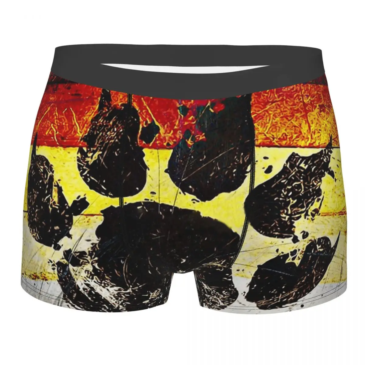 Bear Pride Man's Boxer Briefs National Flag Highly Breathable Underpants High Quality Print Shorts Birthday Gifts