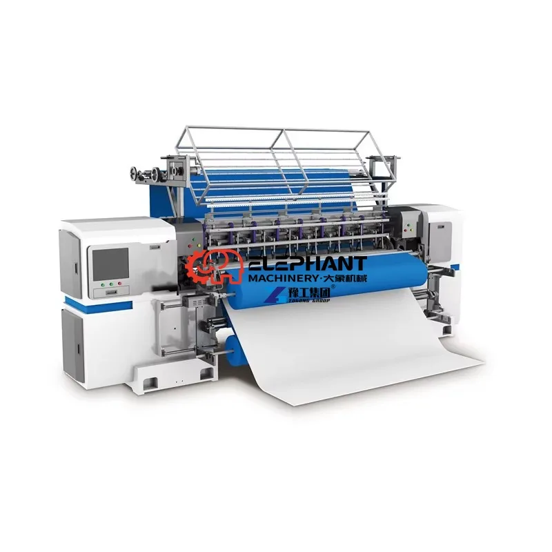Best-Selling China Manufacture Quality Low Noise Comforter Multi Needle Lock Stitch Quilting Machine