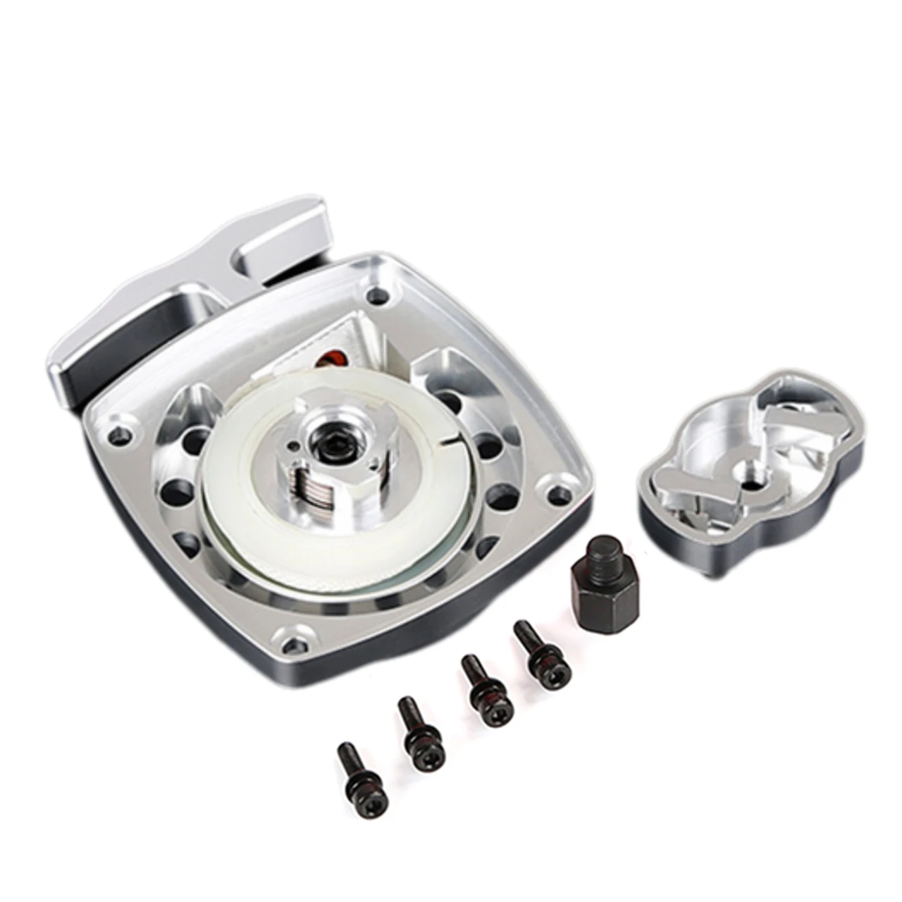 32CC 36CC Engine Easy Pull Starter or CNC Turbine Fit for 1/5 HPI ROFUN ROVAN KM BAJA Losi 5ive T FG MCD GoPed RedCat Rc Parts