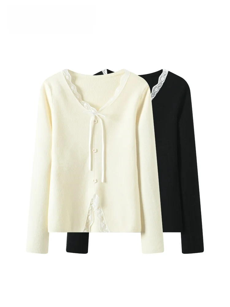 

plus Size Women's V-Ne Long Sve Base irt Spring Faion Slimming Patchwork Trendy Top High Waist Skin-Friendly Breathable