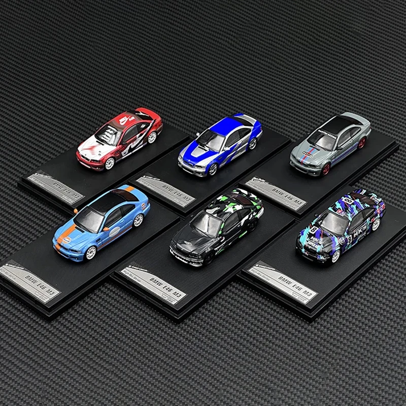 

SH SW In Stock 1:64 E46 M3 Diecast Diorama Car Model Toy