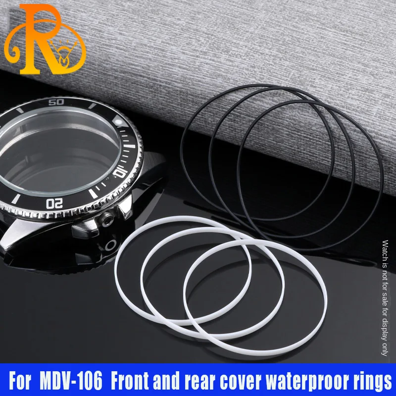 Силиконовая передняя крышка для CASIO с изображением рыбы-меча, водонепроницаемое кольцо, мужская задняя крышка, герметичное водонепроницаемое кольцо