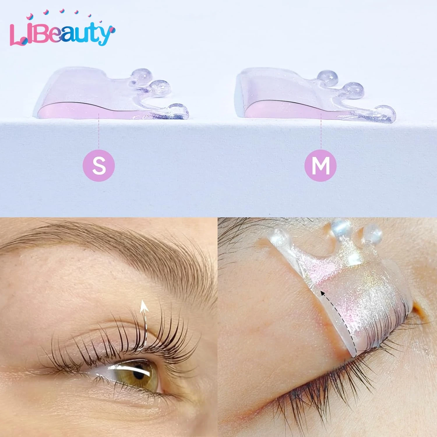 Libeauty 4Pc Silicone Eyelash Perming Lash Lift Pad Lifting Eyelash Curler Eeyelash Curling Iron Accessories Health Beauty Tools