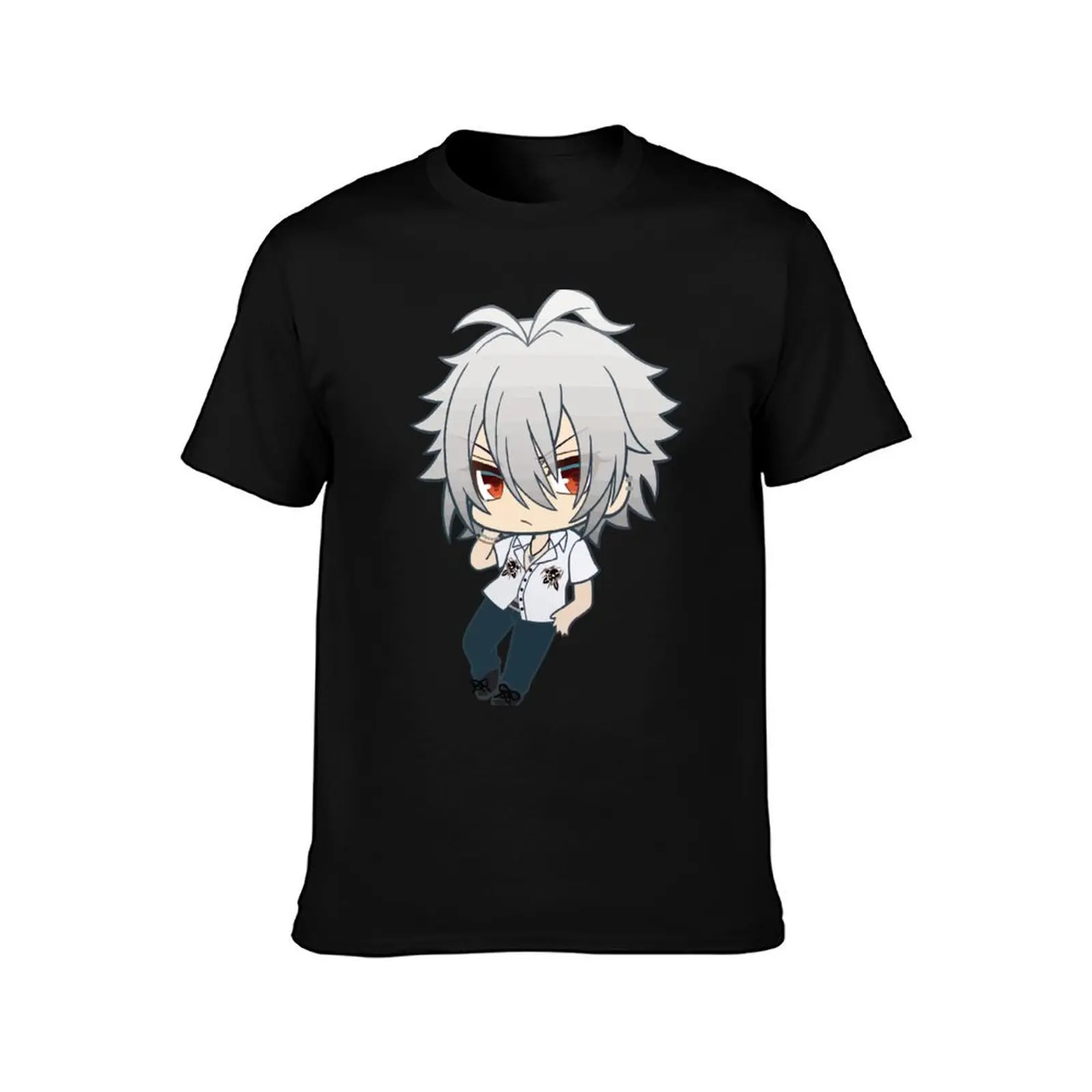 Samatoki Chibi (Hypmic) T-Shirt customizeds blue archive plain oversized t shirts for men