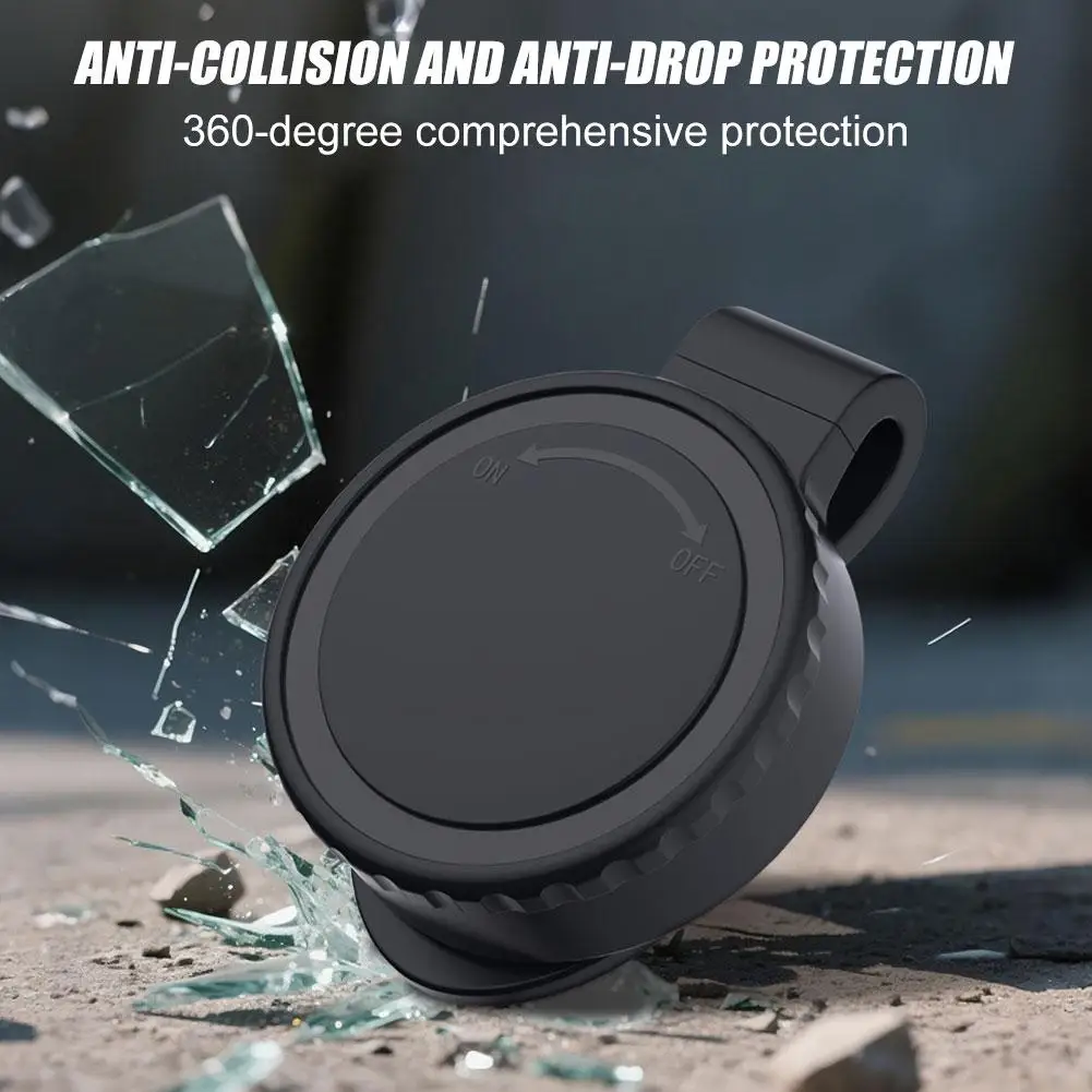 애플 에어태그 홀더, 방수 에어태그 홀더 키체인, 휴대용 긁힘 방지 및 충격 방지 케이스