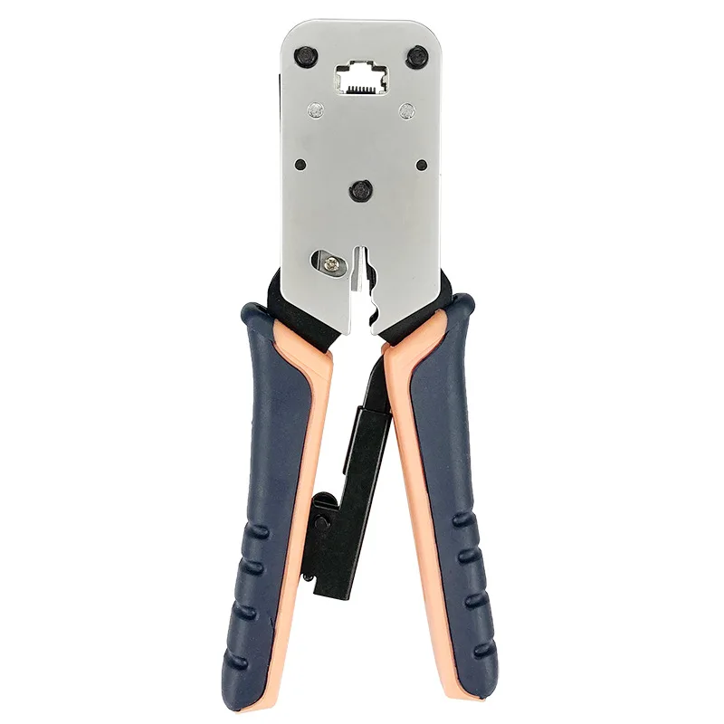ZoeRax Netzwerk-Crimpzange, Modulares Crimpwerkzeug-Set zum Schneiden und Abisolieren von Netzwerkkabeln, nur für 8P RJ45 – Detail 3