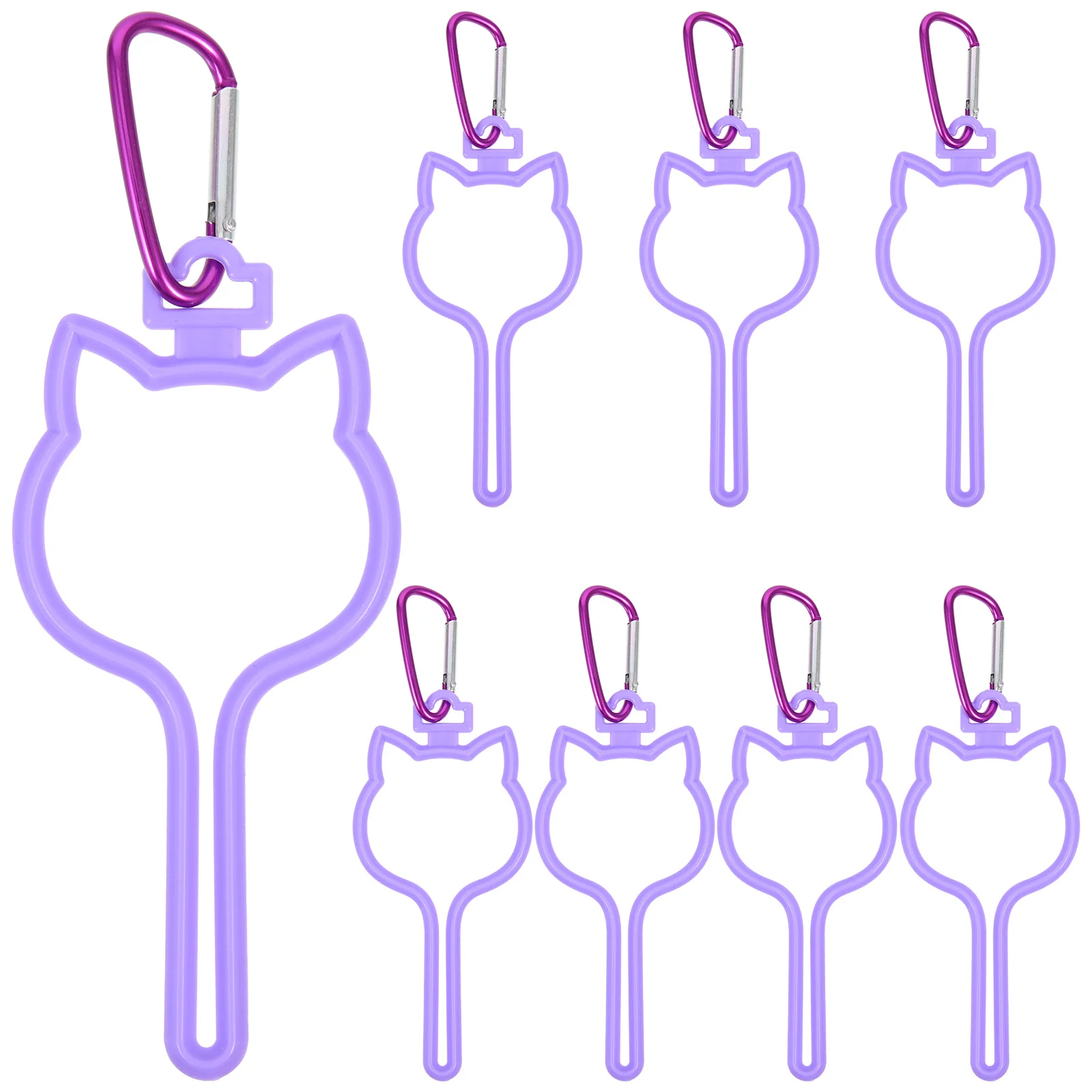 

8Pcs Pet Trash Bag Clip Durable Dog Poop Bag Holder Small Lightweight Easy to Carry Pet Supply Dog Waste Bags Holders