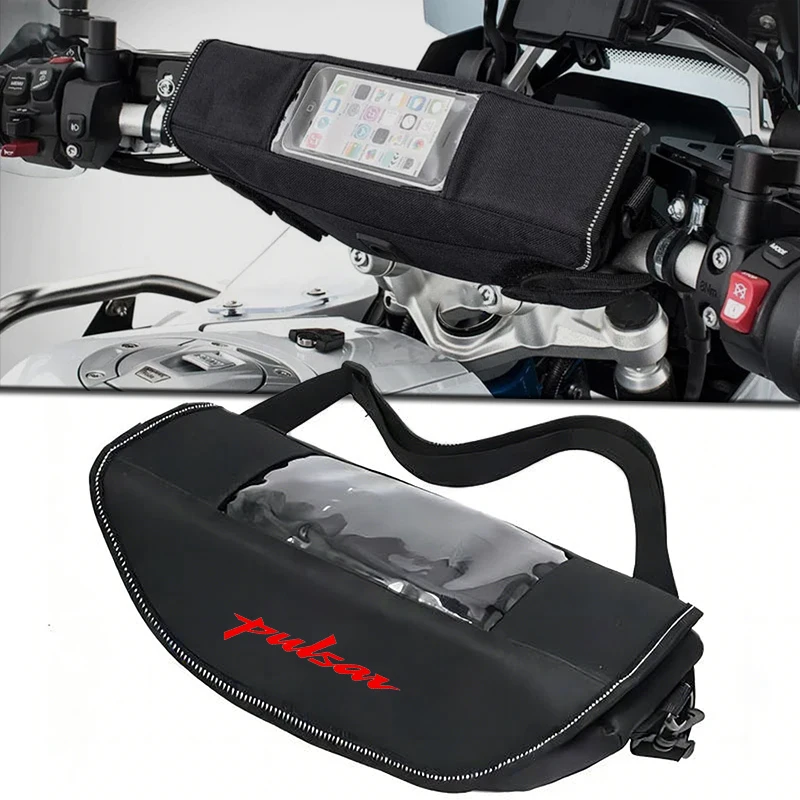 

For Bajaj Pulsar 200 Ns200 Rs200 Ns150 Ns160 Rouser Pulsar 125 135 150 160 180 Universal Motorcycle Handlebar Bag with