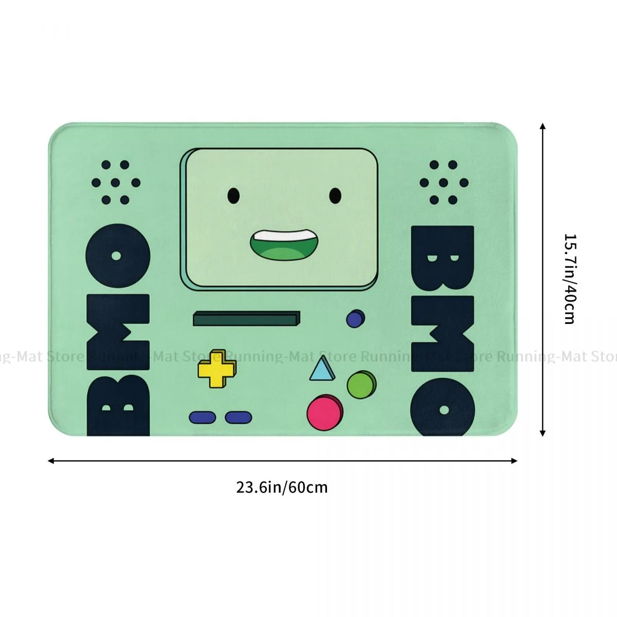 Adventure Time Animation Cartoon Bath Mat Bmo Doormat Kitchen Carpet Entrance Door Rug Home Decor