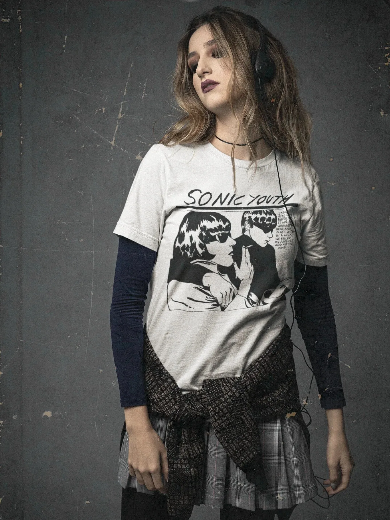 SONIC YOUTH Sonic Youth Band Rock Punk Camiseta informal de lujo para hombres y mujeres, marca de lujo