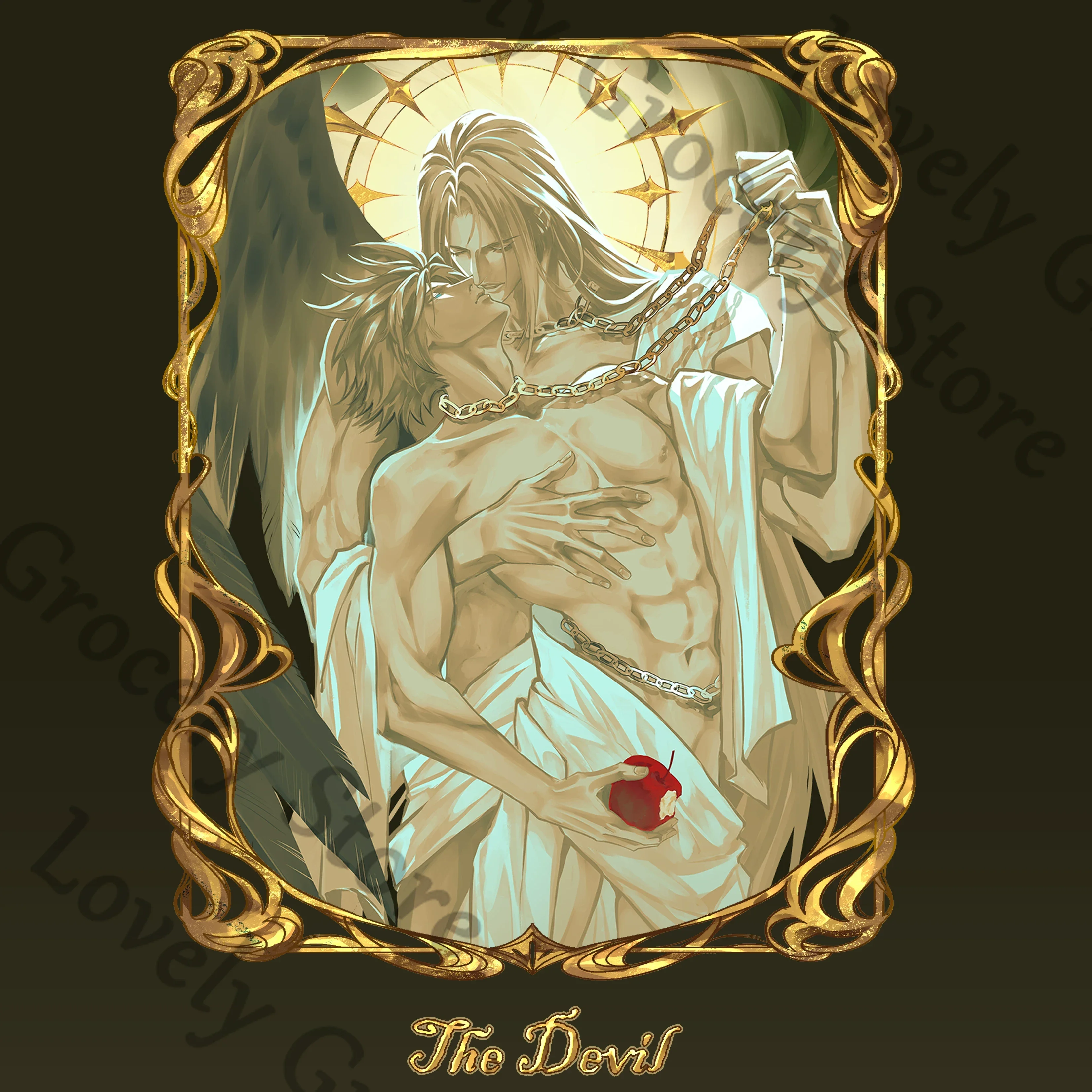 

Original Anime Sephiroth Cloud Strife Cosplay Cartoon Coloured Paper Transcard Shikishi Lesser Calorie Collection Card Fans Gift