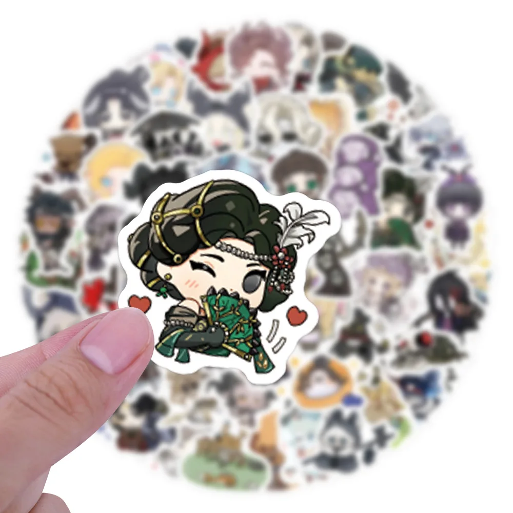 10/30/50/100 قطعة الهوية الخامس الكرتون Q-نسخة هنتر ملصق مزخرفة DIY بها بنفسك الغيتار الهاتف المحمول حقيبة كوب ماء سكيت #4