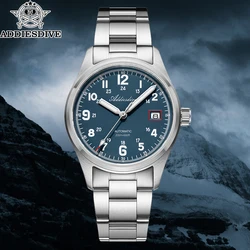 ADDIESDIVE Automatic Mechanical Watch 39mm Sapphire Glass NH35 Luxury Couple Watches BGW9 Luminous 200m Waterproof Diver Watches