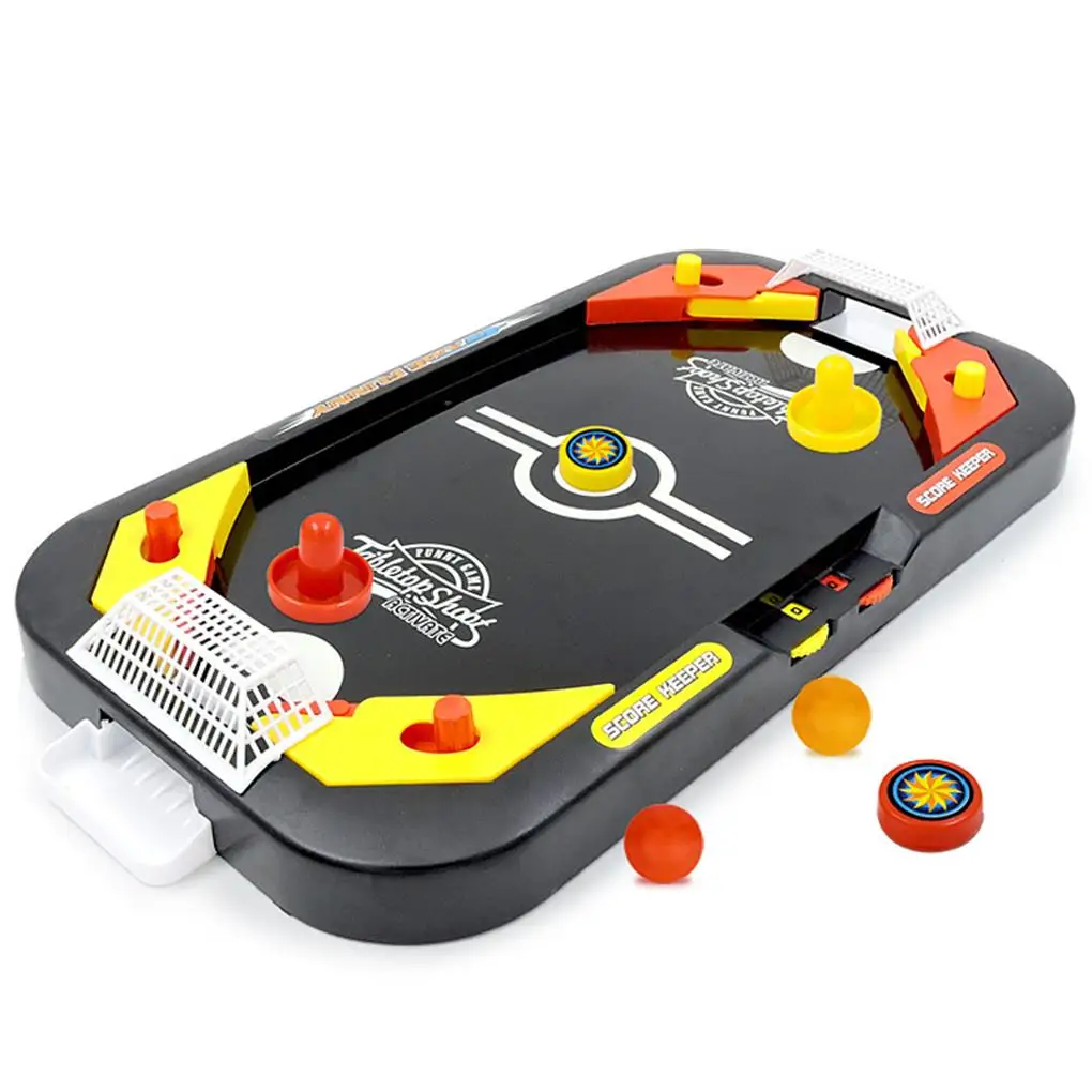 Desktop Battle 2 in 1 Mini Air Hockey Table Educational Toys Indoor