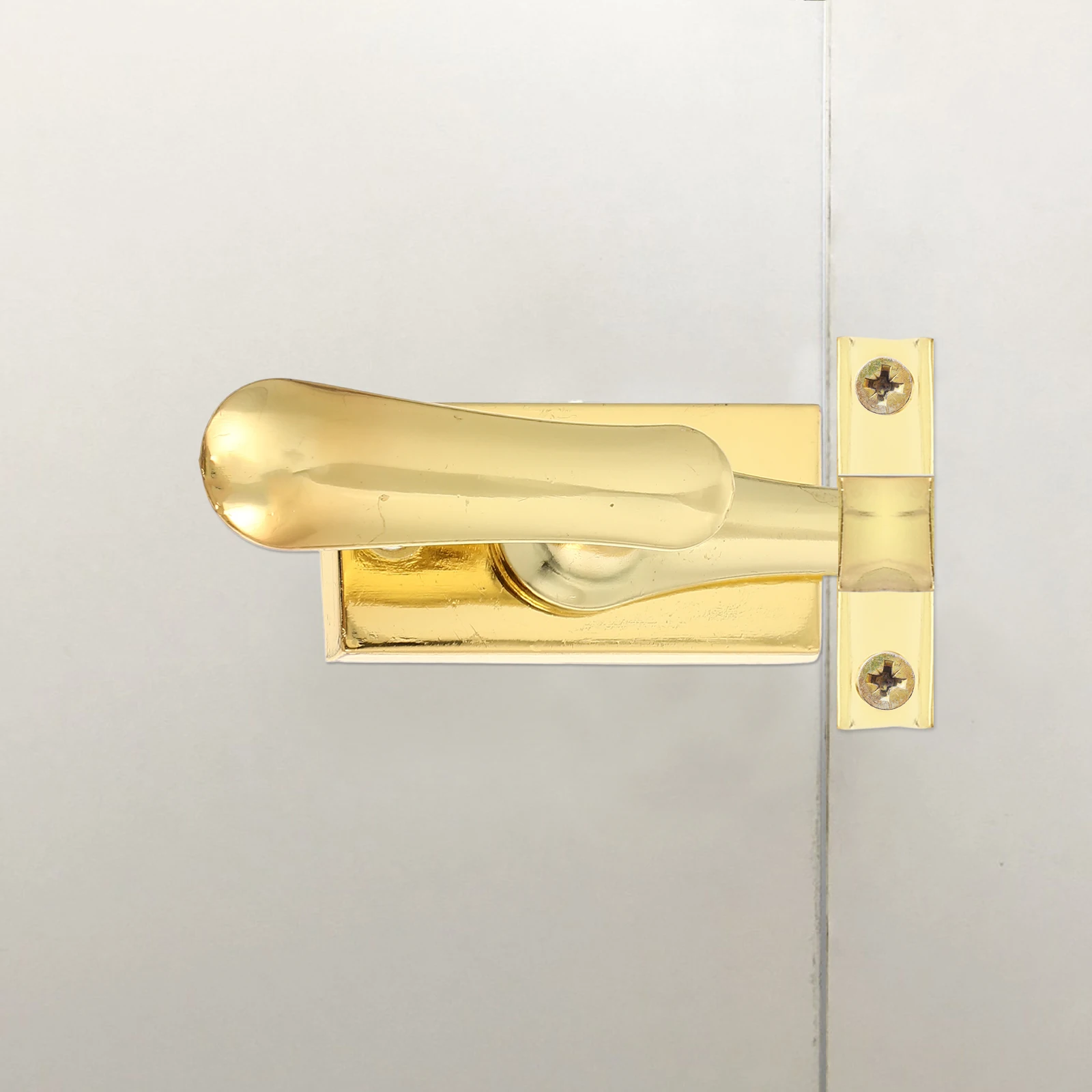 

Zinc Alloy Lock Adjustable Wood Door Bolt Deadbolt Plate Home Hotel Practical Bolt Wood Buckle Latch