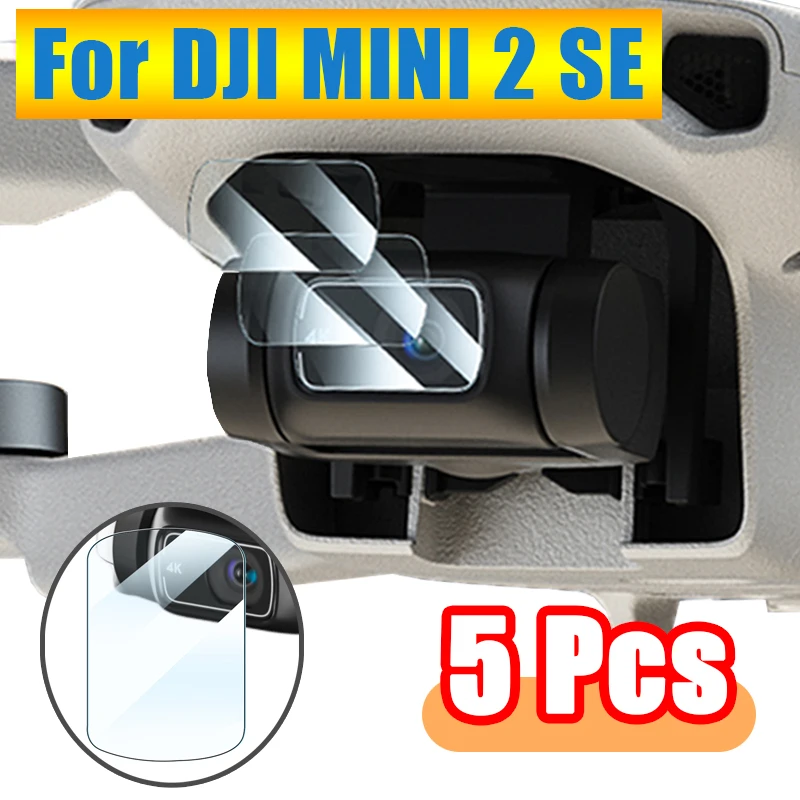 Tempered Glass Lens Film for DJI Mavic Mini 2 SE Camera Lens Protector Anti-Scratch HD Protective Accessories for DJI Mini 2 SE