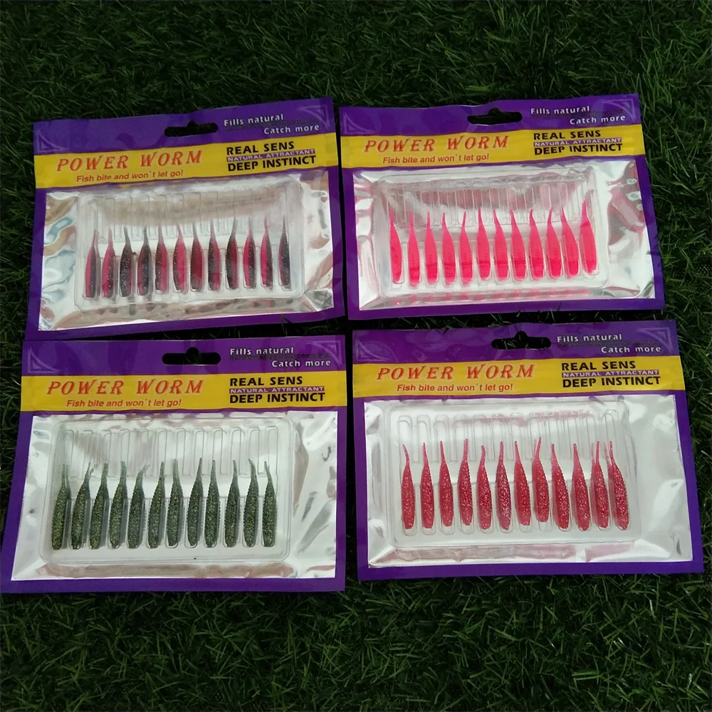 48 ชิ้น 40 มิลลิเมตร 0.4 กรัม 12 ชิ้น/ถุง needlefish เหยื่อตกปลาประดิษฐ์เหยื่อ Pesca ราคาถูกตกปลาสําหรับ Mandarinfish และเบส