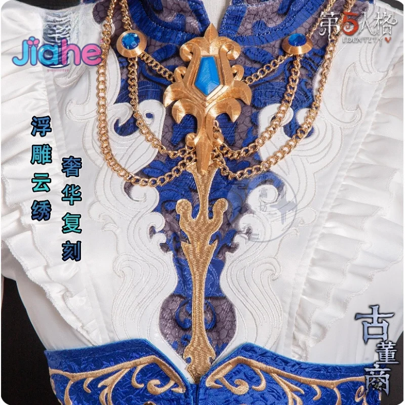 تشى Shiyi العتيقة تأثيري حلي لعبة الهوية الخامس المرأة الحلو النمط الصيني فستان قبعة ملحق الدعامة هالوين كرنفال مجموعة #5