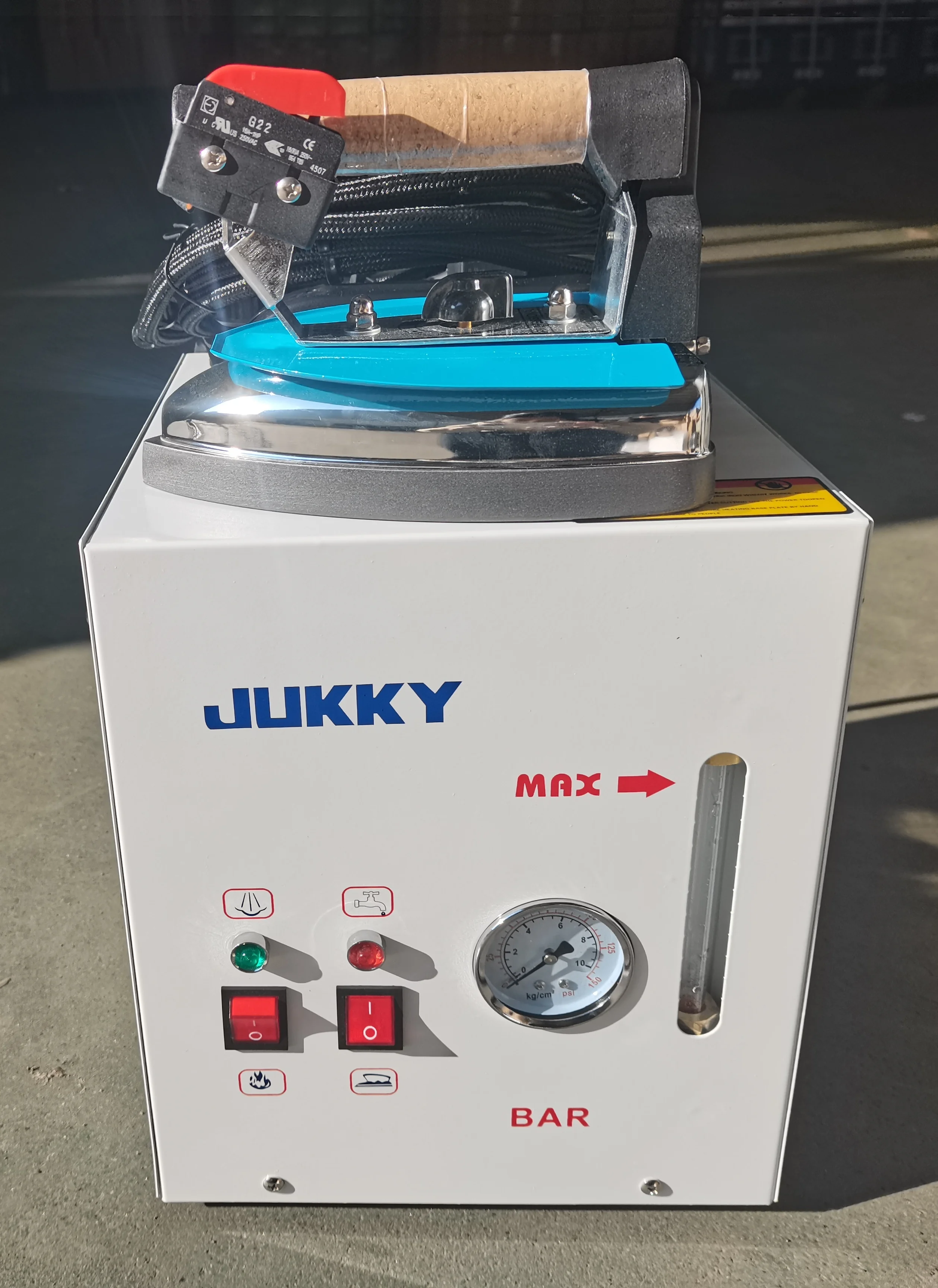 Паровой утюг JK-6 1600 Вт, мощность котла, большой объем с жидкостью и емкостью воды 4 л, профессиональная горячая распродажа для дома и фабрики