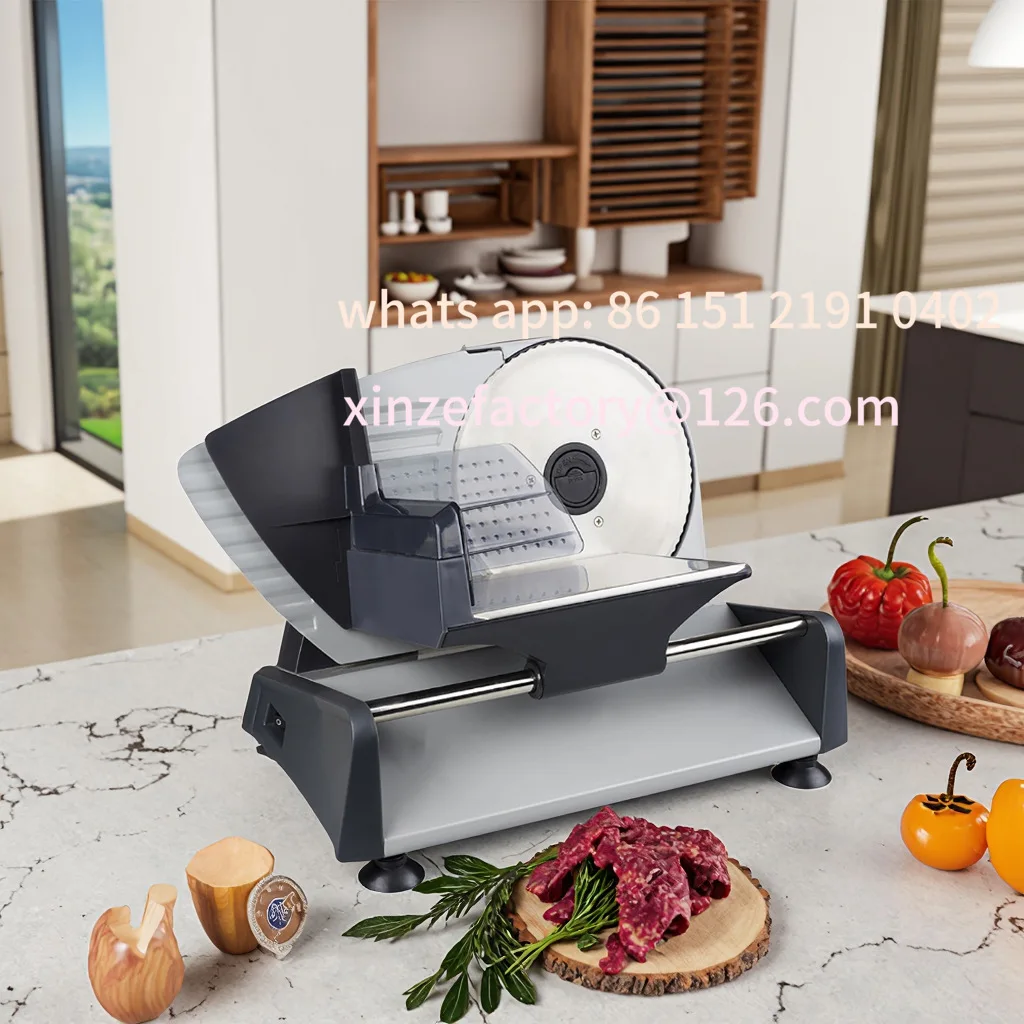 

Customizable slicer Electric meat cutter Fruit and vegetable cheese slicer Household stainless steel meat cutter