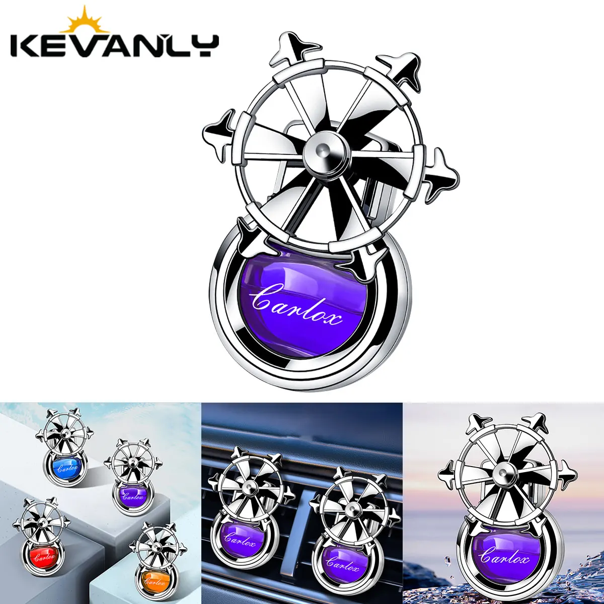 Car Mounted Perfume Car Air Vent Fragrance Air Outlet Liquid Aromatherapy Car Decoration Fragrance Car Lasting Fragrance