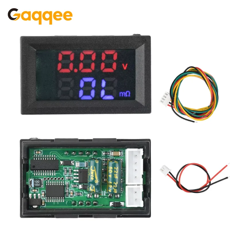 

DC 4-12 В VR452 ЖК-цифровой вольтметр мини-четырехпроводной тестер батареи тестер внутреннего сопротивления электронный тестер напряжения нагрузки