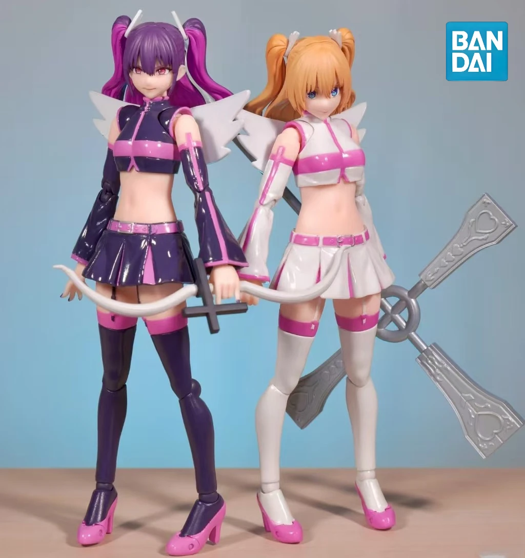 

In Stock Bandai SHF 2.5 Dimensional Seduction Lilysa Mihari Angel Airborne Team Anime Figures Action Figure
