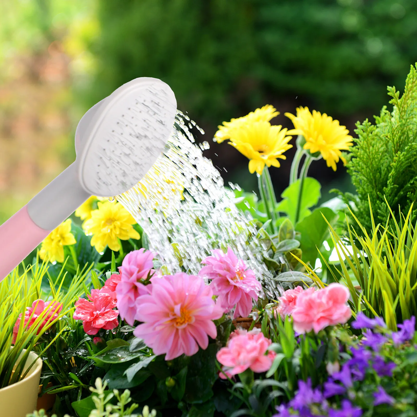 Plastic Garden Watering Pot Water Pot For Indoor Plant Watering Garden Tool Collector Thickened Large Capacity