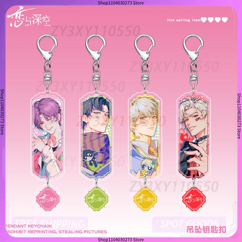 Game Love And Deepspace Ralayo God Of The Tides Acryl Stand Desktop Ornament Hanger Pop Accessoires Anime Figuur Speelgoed Cadeau