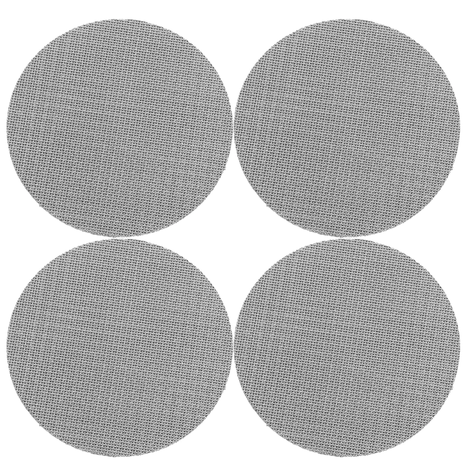 

4Pcs Stainless Steel Espresso Puck Screens 53.5mm Metal Coffee Filter Basket Reusable Portafilter Mesh for Rich Extraction