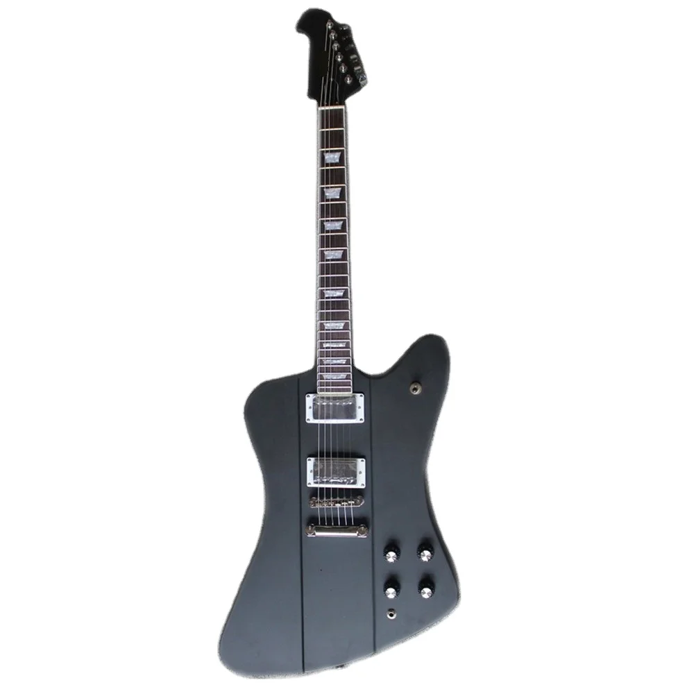 STLF Weifang 6 String FB Electric Guitar in Satin Black Colour
