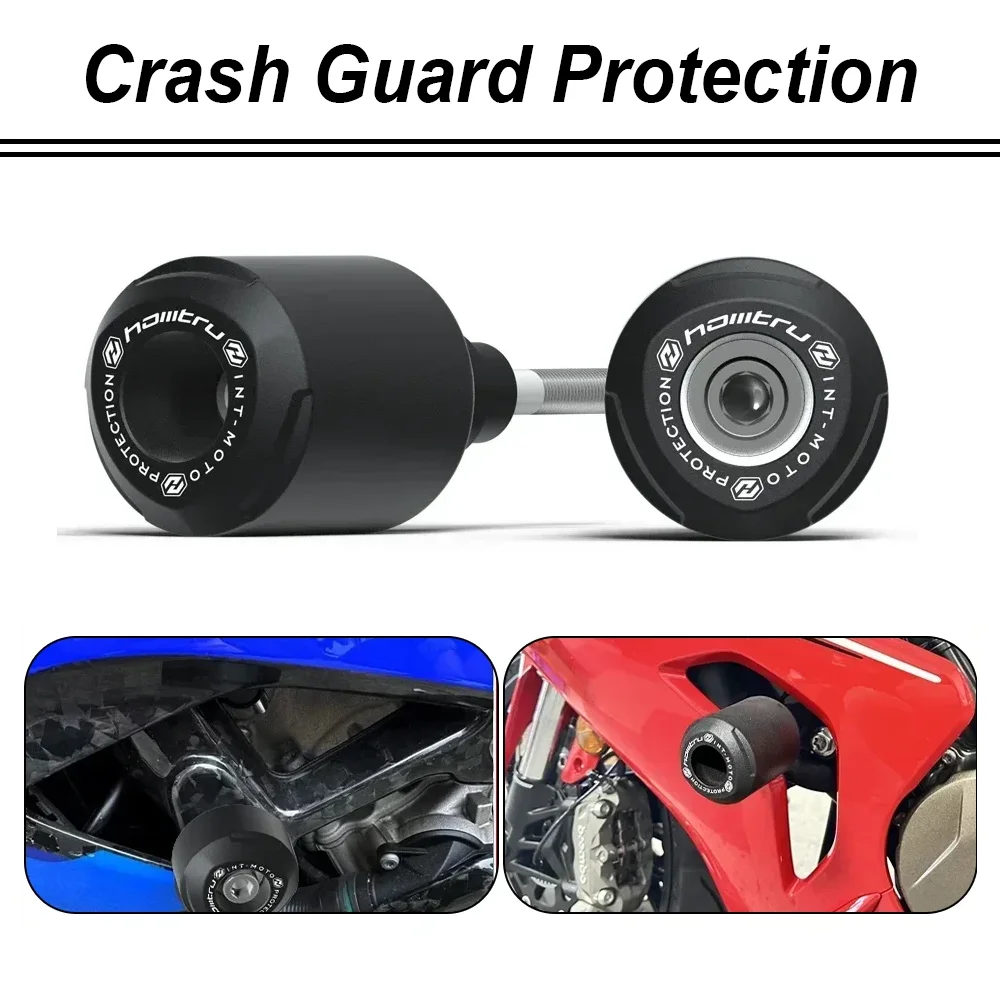 

Для Suzuki GSX-S950 2022-2024/Kataana 2019-2024/GSX-S1000 Series 2015-2024 ползунки для рамы мотоцикла защита от столкновений