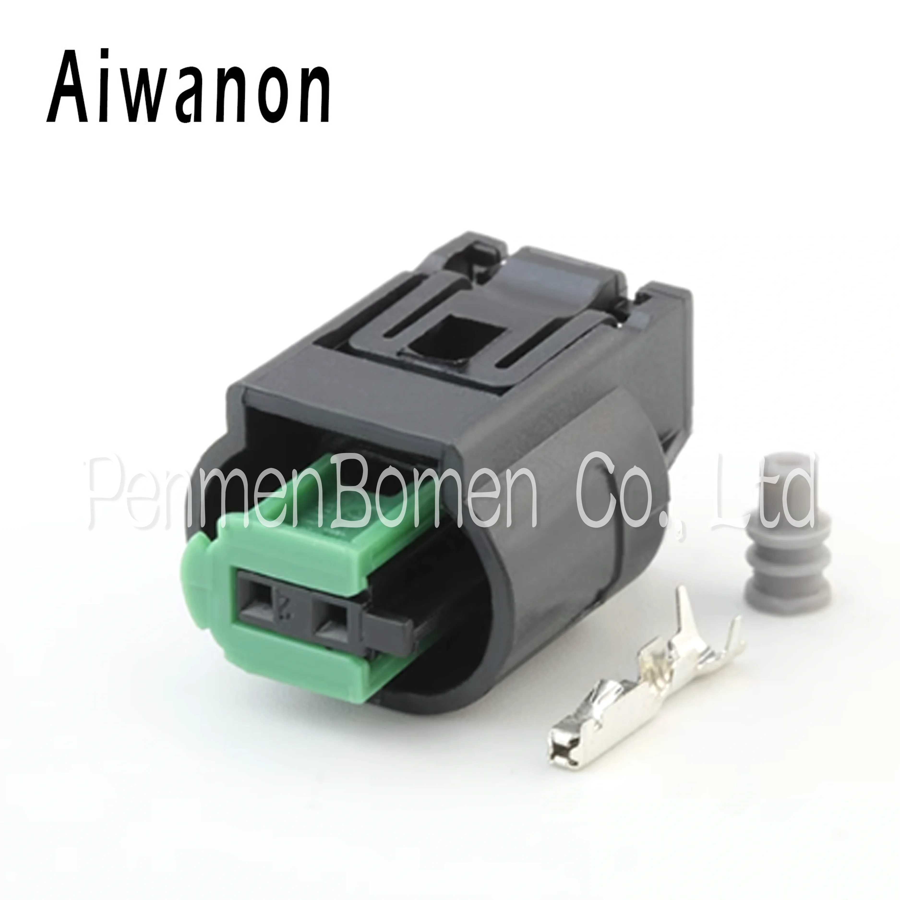 1 Set 2 Pin 1-967644-1 Car Air Temp Reverse Radar ABS Plug Wire Harness Waterproof Electronic Connector 8E0973202 968405-1