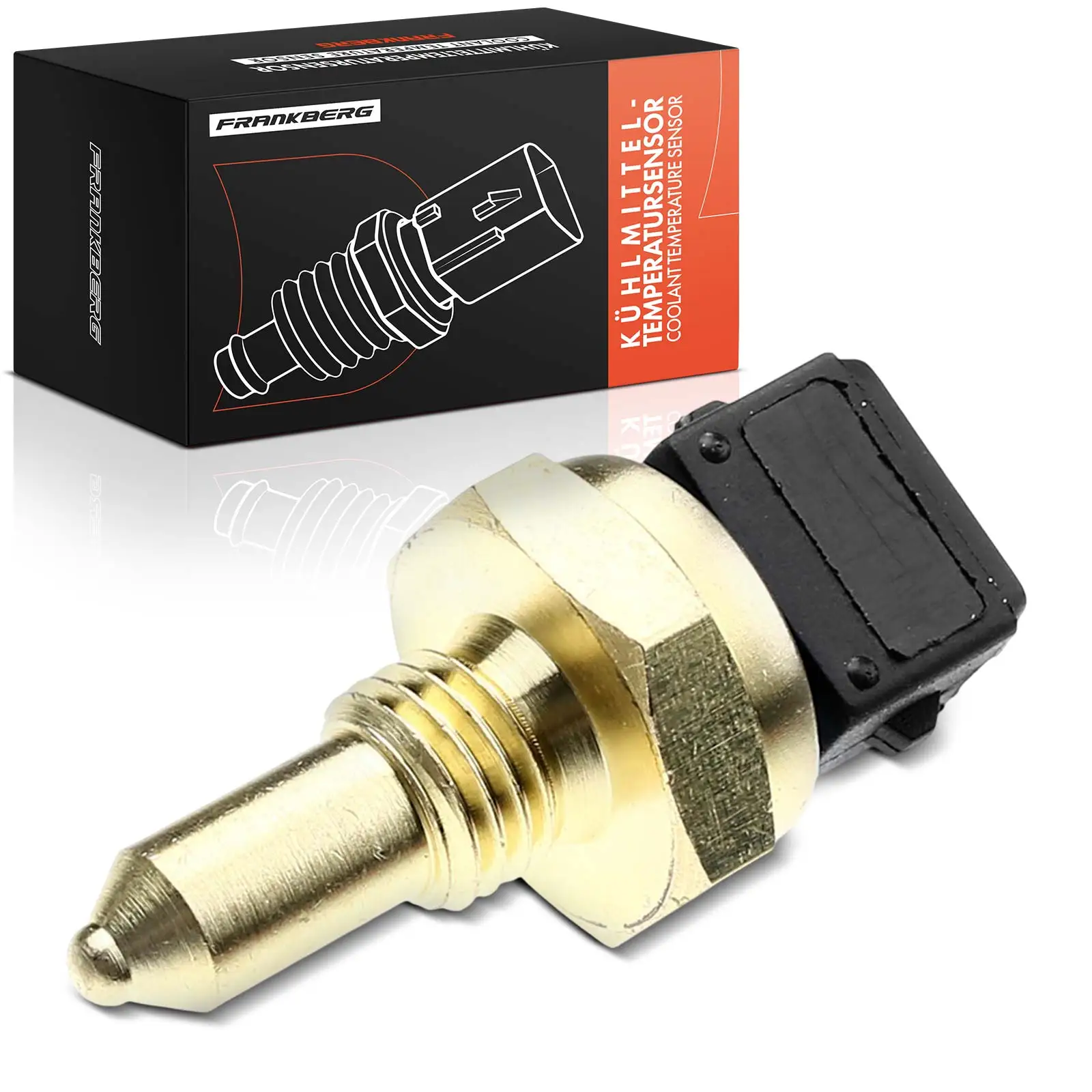 Frankberg 1x Sensor Koelvloeistoftemperatuur voor BMW E81 E87 E82 E88 F20 F21 F22 F23 E46 E90 E91 MEK500130 NSC100870L MEK000030L