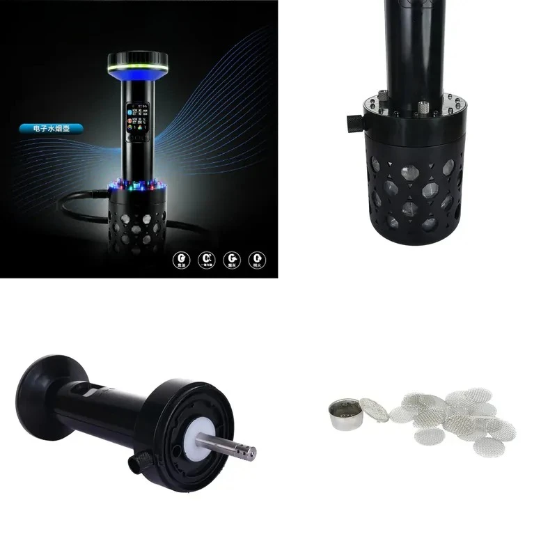 New fourth-generation carbon-free Arab hookah bar high-end touch-screen electronic pot
