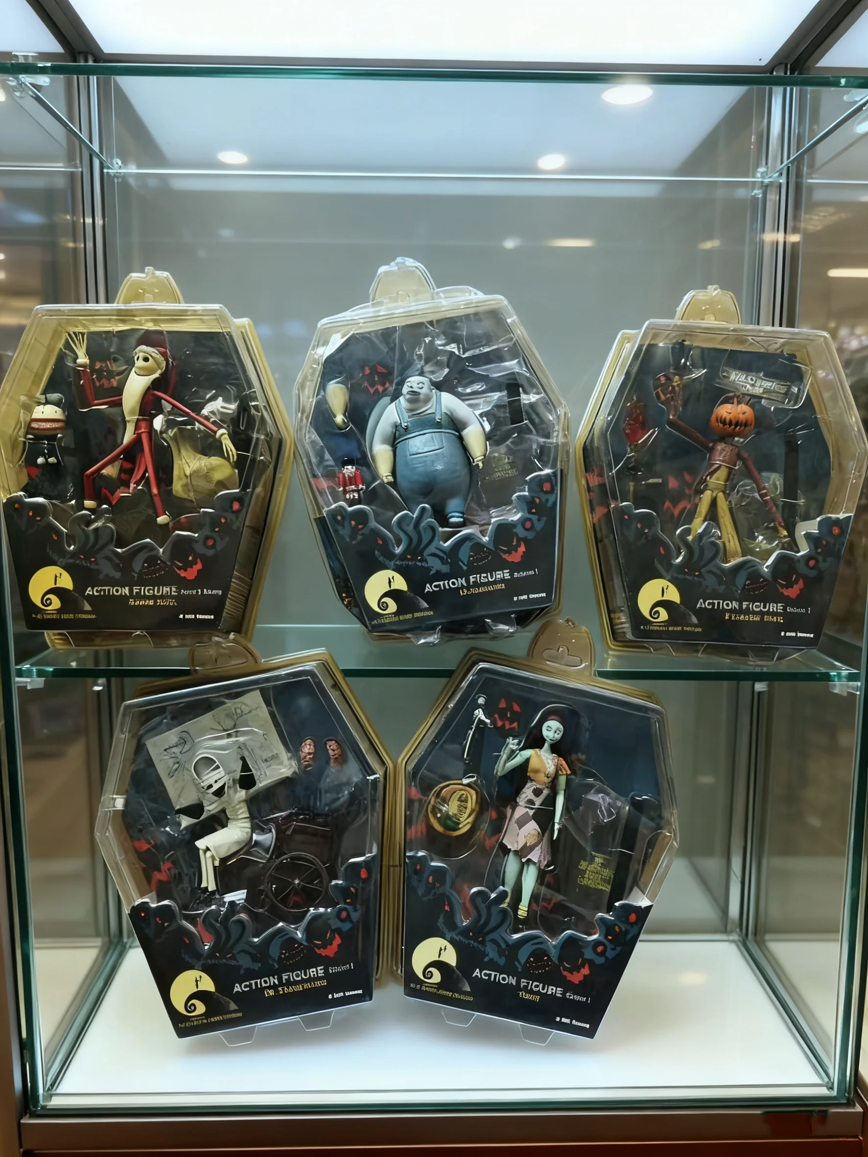 

Disney Jun Planning Nightmare Before Christmas Series 1 Action Figure - Santa Jack & Dr.Finklestein Gift Halloween 5 pcs