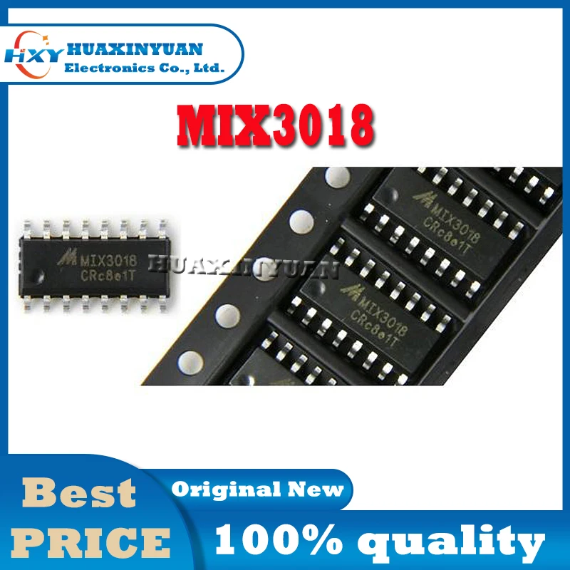 100PCS/LOT MIX3018 3018 SOP-16 MIX301 MIX30 MIX3 MIX Audio power amplifier  Electronics Robot  New and Original Ic Chip In Stock