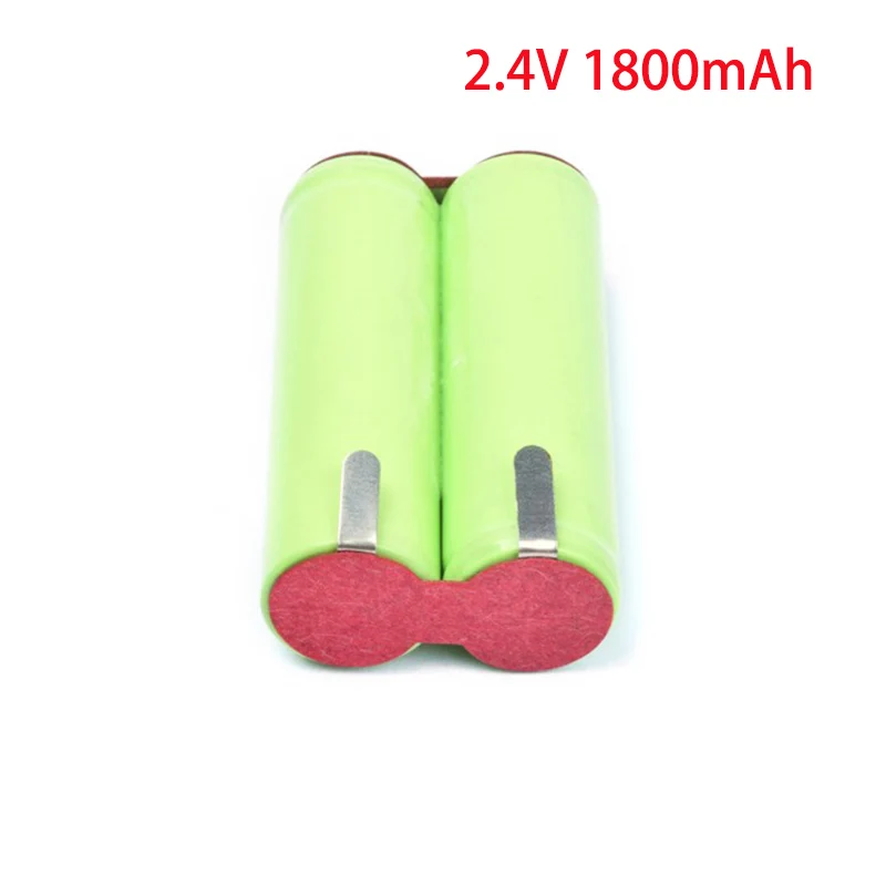 New 2.4V 2500mAh AA Ni-MH Shaver Battery Pack for Most Norelco, Remington Shaver Models and Others DIY Weld Install+free tool